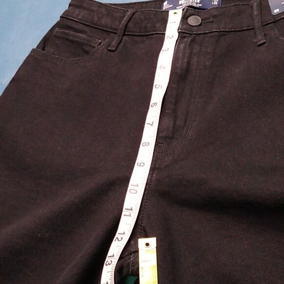 NWT Hollister Ultra High-Rise Dad Jeans in Dark Charcoal/Black - Picture 5 of 10